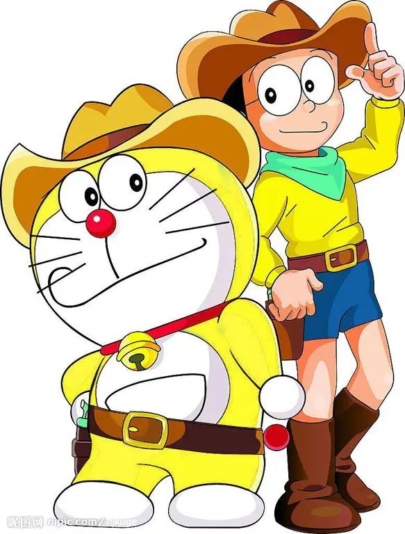 Gambar karakter-karakter utama Doraemon Karakter-karakter Doraemon