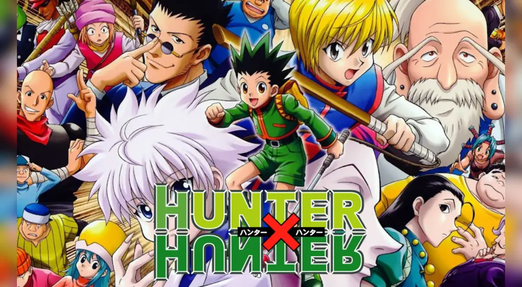 Kegembiraan Menemukan Anime Baru Gambar seorang anime hunter yang sedang merayakan