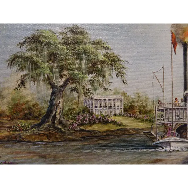 Keindahan alam sepanjang perjalanan Huck Finn dan Jim Pemandangan Sungai Mississippi yang luas dan tenang