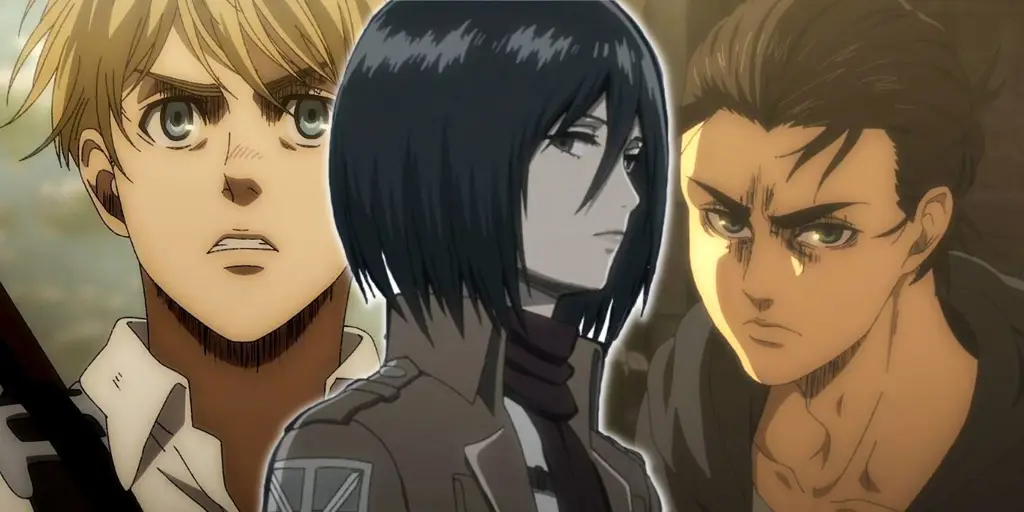 Dilema Moral yang Kompleks Gambar karakter Attack on Titan menghadapi dilema moral