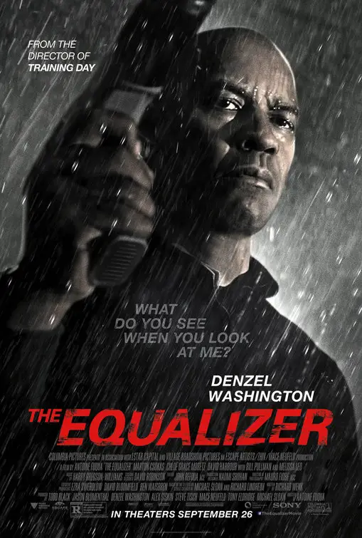 Poster resmi film The Equalizer Poster film The Equalizer