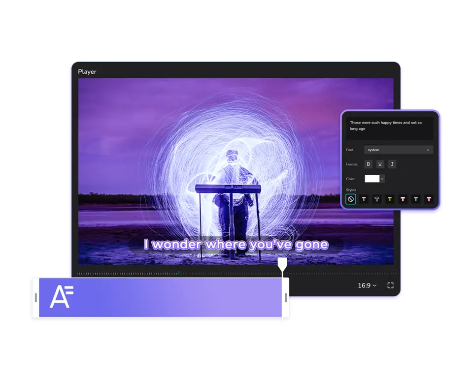 Contoh antarmuka website yang menyediakan subtitle Indonesia Antarmuka website penyedia subtitle